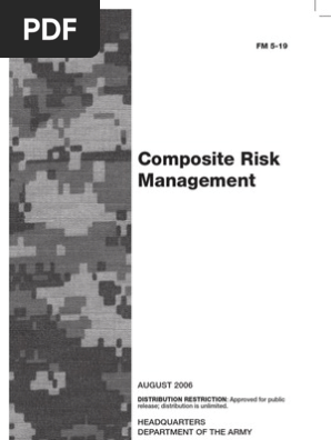 FM 5-19: Composite Risk Management