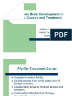 Incomplete Brain Development in Autism: Causes & Treatment 