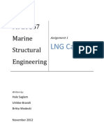 MMA 167 Marine Structural Engineering: LNG Carriers