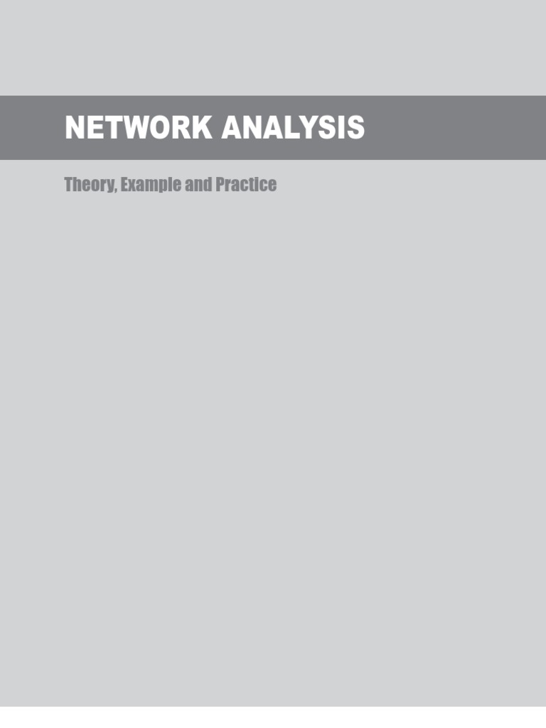 Gate Guide - Network Analysis | PDF | Electrical Network | Series And ...