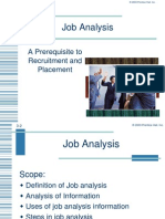 Job Analysis: A Prerequisite To Recruitment and Placement