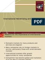 International Advertising and Promotion