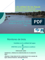 Calidad de Las Aguas Pilcomayo