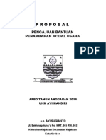 Download Contoh Proposal Permohonan Bantuan Dana by Sunjaya SN152869173 doc pdf