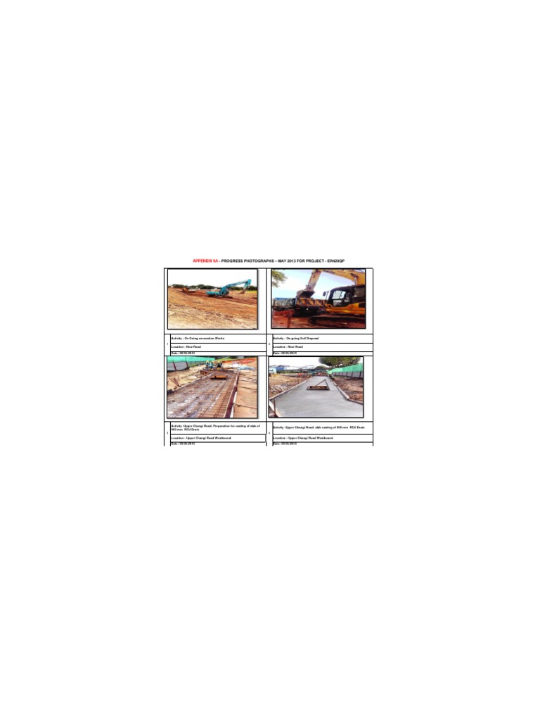 Appendix 9A - Monthly Site Photos May 2013 | PDF | Home & Garden ...