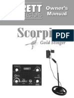 Garrett Scorpion Metal Detector Manual PDF