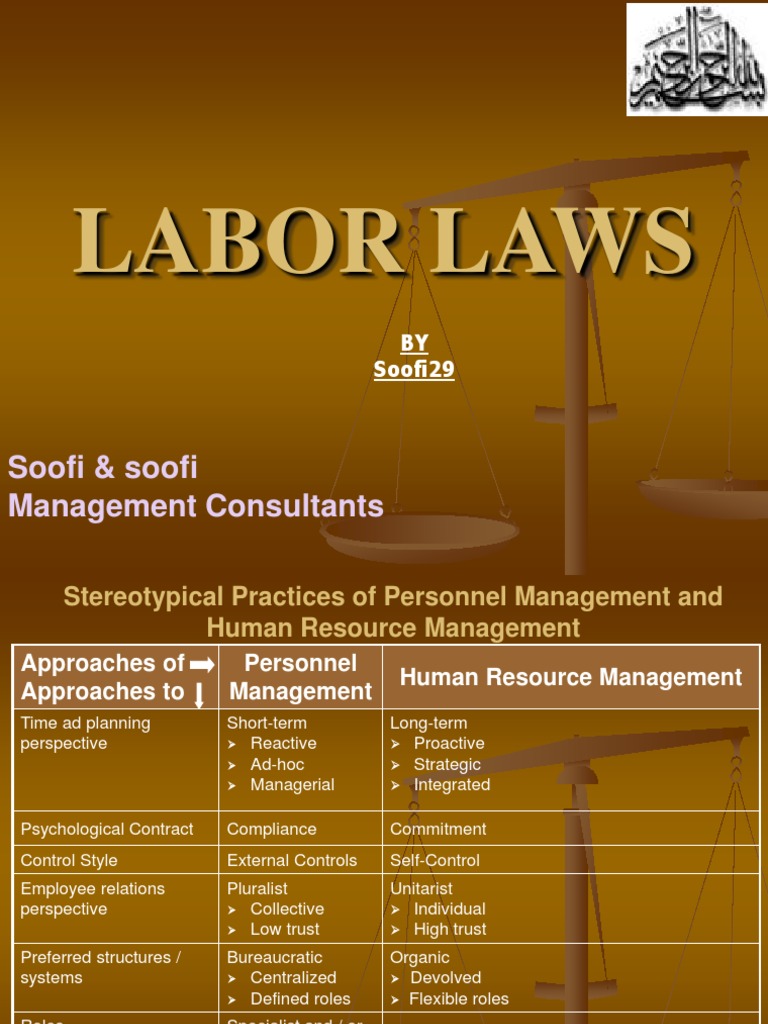 25925445 Labour Laws Pakistan Trade Union Employment Free 30day