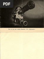 Manuale Istruzioni Originale Leica BEAULIEU 4008 ZM II, Aperto Ma Mai Usato - Foto 2