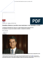 Economia - Brasileiro Roberto Azevêdo vence mexicano e vai comandar a OMC