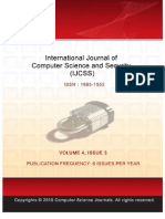 45033796 International Journal of Computer Science and Security IJCSS Volume 4 Issue 3