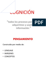 COGNICIÓN