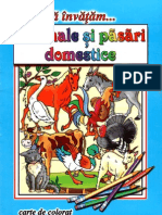 20648251 Animale Si Pasari Domestice Carte de Colorat