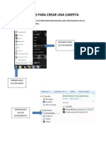 Pasos para Crear Una Carpeta