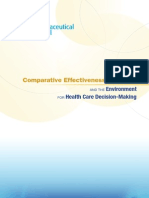 2013 Compararive Effectiveness Research and the Environment for Health Care Decision-Making