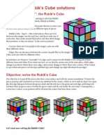 Rubiks Cube Solutions