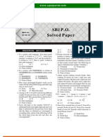 SBI PO Previous Year Solved Paper 18.04.2010