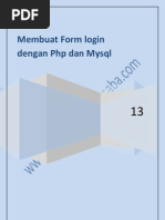 Download membuat form login dan logout user atau Admin dengan php dan mysqlpdf by Muhamad Ali Aldefinu SN152940166 doc pdf