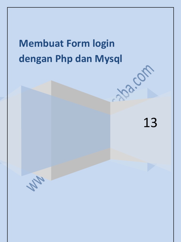 Form Logout dalam PHP dan MySQL | PDF