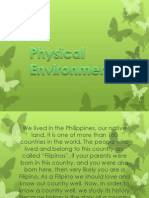 Chapter 1: PHYSICAL ENVIRONMENT