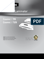 Fellowes Multipurpose Laminator 9 X 3 Mil Maxi Manual