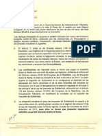 Punto Resolutivo Sobre Exencion Del ISO Regimen General 5%