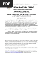 NRC Regulatory Guide 1.26 Rev 6 Overview | PDF | Nuclear Regulatory ...