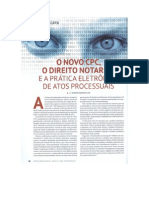 Novo CPC - Direito Notarial e Prática Eletrônica de Atos processuais.pdf