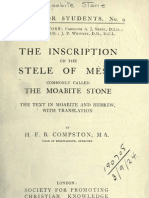 The Moabite Stone
