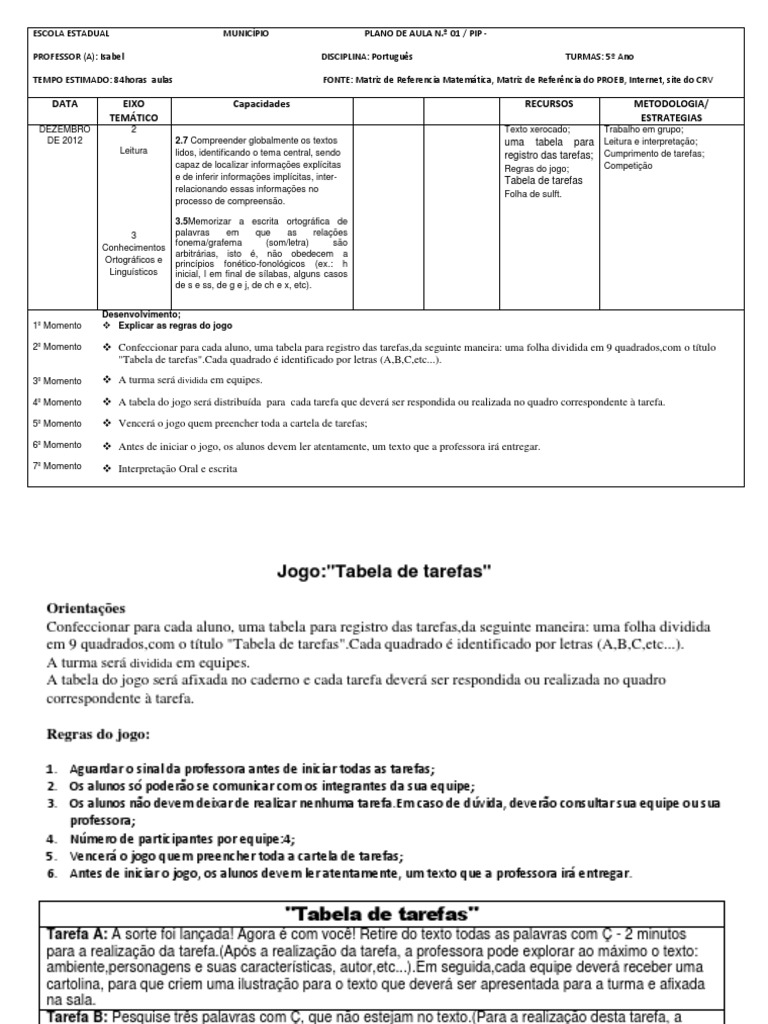 Revisando as regras sobre o uso do C e do Qu - Planos de aula - 2º ano -  Língua Portuguesa