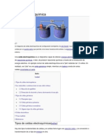 CELDAS ELECTROQUIMICA