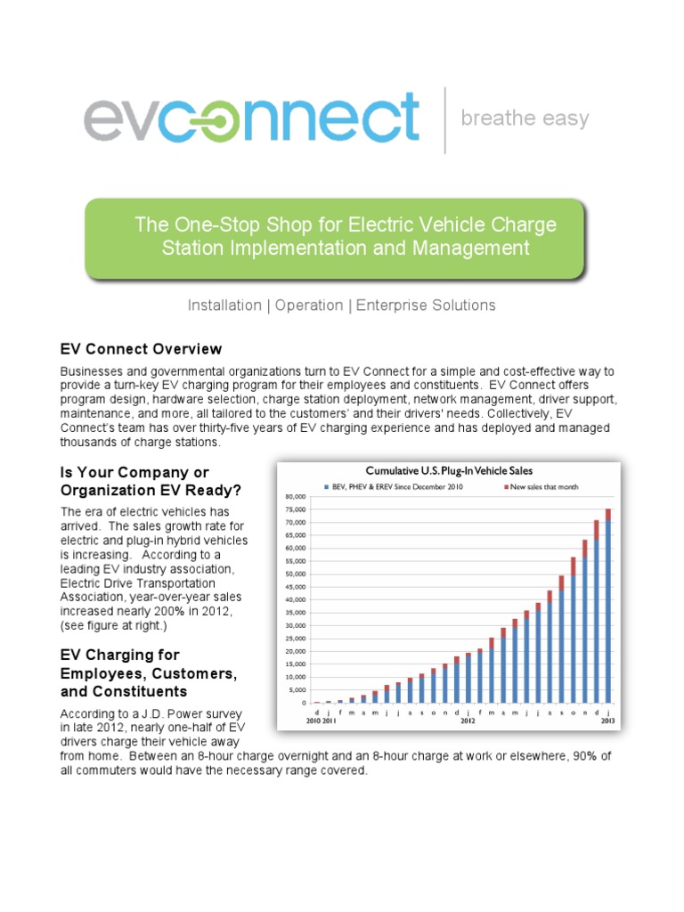 EV Connect: Turn-Key EV Charging Solutions | PDF | Electric Vehicle ...