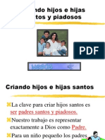 Criando Hijos e Hijas Santos