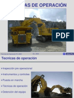 Tecnicas de Operación Pala