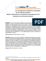 Bakhtin e Benveniste: convergências e divergências na enunciação