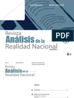 Revista Análisis de la Realidad Nacional, Edición No.6