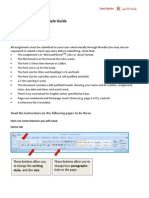 Electronic Submission Style Guide Updated 2011