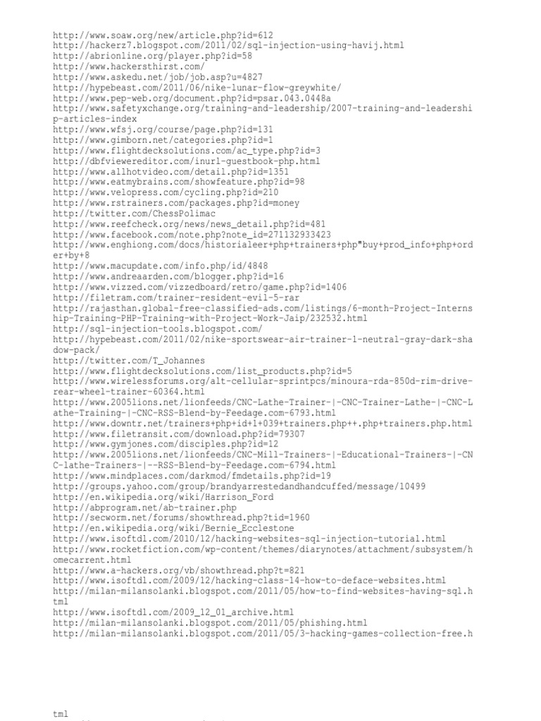 7000 Vulnerable Sites 1 2