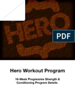 Hero Handbook Strength and Conditioning Details