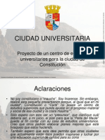 Proyecto Universidad en Constitución