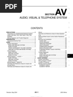 Download 2003 Nissan Altima 25 Serivce Manual AV by Andy Dellinger SN153051169 doc pdf