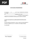 Formato carta despido-aviso 30 días