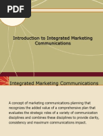 Introduction To Integrated Marketing Communications