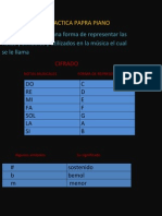 LECCIÓN PRACTICA PAPRA PIANO