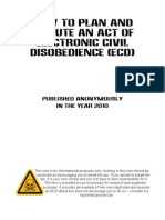 Electronic Civil Disobedience Guide