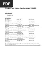 Unix and Internet Fundamentals