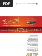 Download Auspicious  Inauspicious Stars For The 12 Animals In 2013 - Part I 2013 by Hoo Ee SN153072124 doc pdf