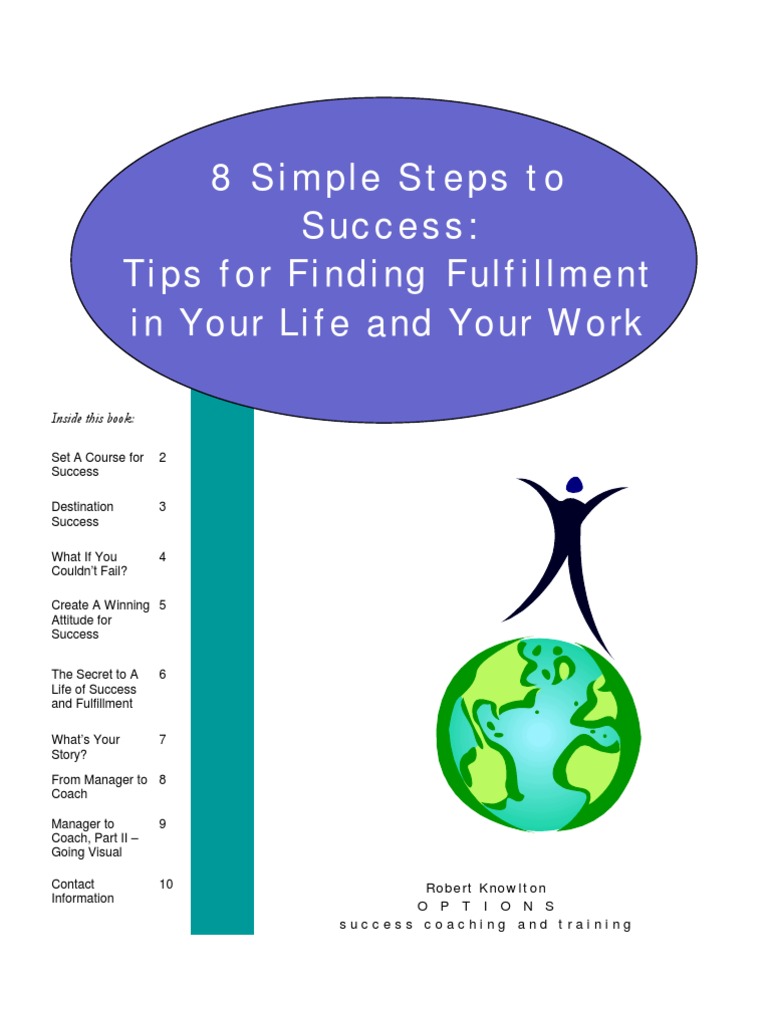 8 Simple Steps To Success PDF
