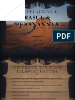 Rasul Dan Peranannya