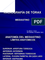 Radiografia de Torax Patrones Radiologicos Mediastino