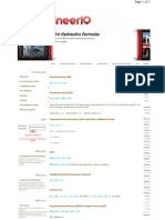 Fire Hydraulics Formulas